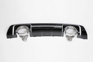BKM Rear Diffuser (RS Style - Glossy Black), fits Audi TT/TTS Mk3