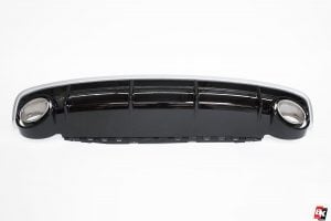 BKM Rear Diffuser (RS Style - Glossy Black), fits Audi Q7 4M