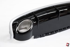 BKM Rear Diffuser (RS Style - Glossy Black), fits Audi Q7 4M