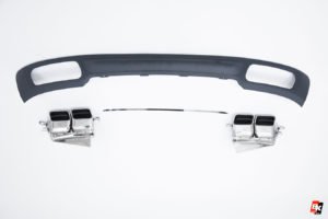 BKM Rear Diffuser Set (M760 Style), fits BMW Model 7 F01-F02
