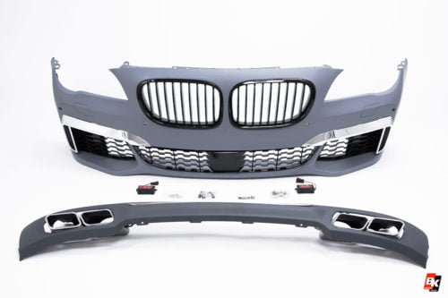 BKM Front Bumper and Rear Diffuser Set (M760 Style), fits BMW Model 7 F01-F02