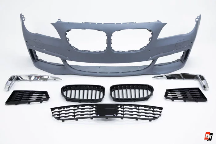 BKM Front Bumper and Rear Diffuser Set (M760 Style), fits BMW Model 7 F01-F02