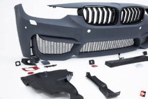 BKM Front Bumper Set (M3 Style), fits BMW Model 3 F30