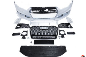 BKM Front Bumper Kit (RS Style), fits Audi A6/S6 C7.5