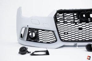 BKM Front Bumper Kit (RS Style), fits Audi A7/S7 C7.5
