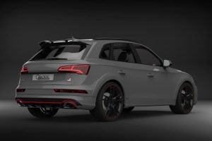 Caractere Rear Bumper with Integrated Exhaust Tips, fits Audi Q5/SQ5 B9