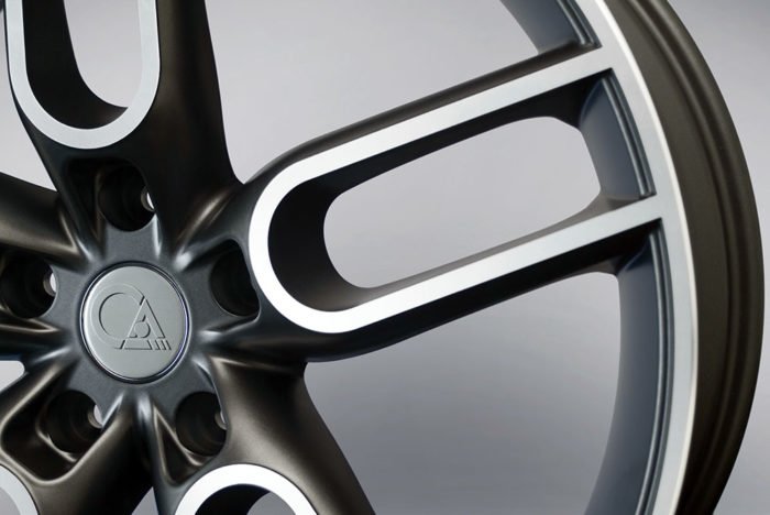 CW1 Wheel for Porsche Panamera, 21", Graphite, Front Axle
