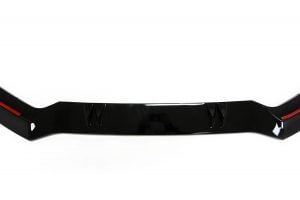 BKM Front Lip for BKM Bumper, Glossy Black, fits Audi A4/S4 B8.5