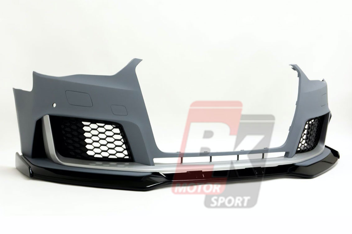 BKM Front Bumper with Front Lip, fits Audi A3/S3 8V0 - BK-Motorsport