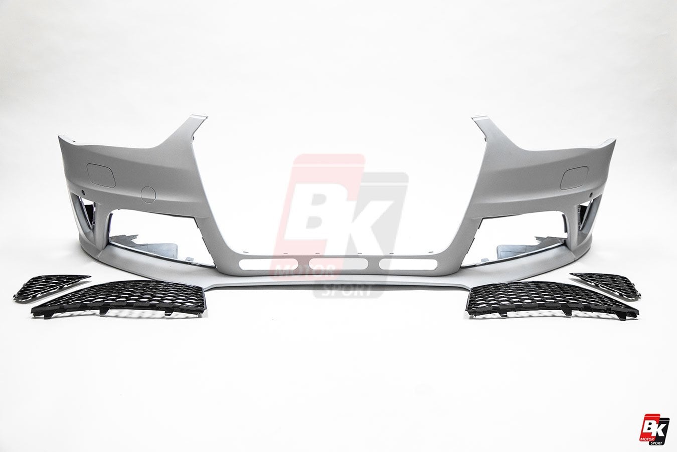 BKM Front Bumper Kit (RS4 Style), fits Audi A4/S4 B9.0 - BK-Motorsport