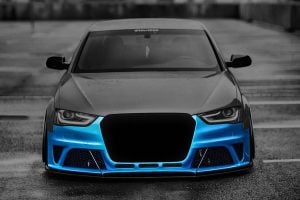 BKM Front Bumper, fits Audi A4/S4 B8.5