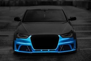 BKM Front Bumper, fits Audi A4/S4 B8.5