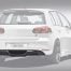 Caractere Rear Spoiler, fits Volkswagen Golf 6 1.4TSI/1.6