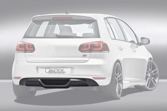 Caractere Rear Spoiler, fits Volkswagen Golf 6 1.4TSI/1.6