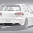 Caractere Rear Spoiler, fits Volkswagen Golf 6 1.4TFSI/2.0TDI