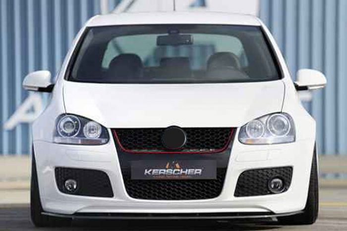 Kerscher Front Spoiler Splitter Carbon, fits Volkswagen Golf Mk5 GTI