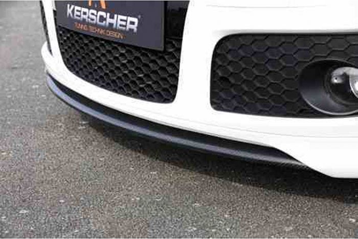 Kerscher Front Spoiler Carbon Cover, fits Volkswagen Golf Mk5