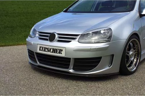 Kerscher Insert for Front Bumper with headlamp-washers, fits Volkswagen Golf Mk5