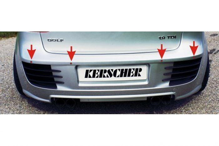 Kerscher Insert for Rear Bumper PDC, fits Volkswagen Golf Mk5