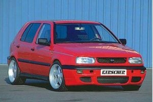 Kerscher Front Bumper Extension KRS, fits Volkswagen Golf Mk3
