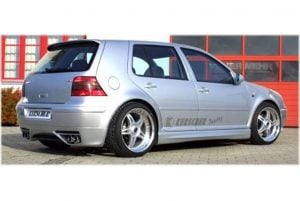 Kerscher Front Bumper Extension RS4, fits Volkswagen Golf Mk4