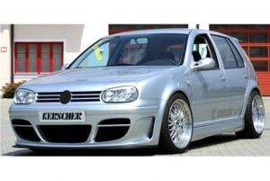 Kerscher Front Bumper Extension RS4, fits Volkswagen Golf Mk4