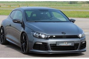 Kerscher Front Splitter Carbon, fits Volkswagen Scirocco R