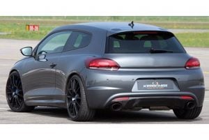 Kerscher Rear Diffusor Carbon, fits Volkswagen Scirocco R