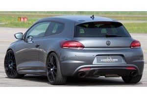 Kerscher Rear Diffusor Carbon, fits Volkswagen Scirocco R