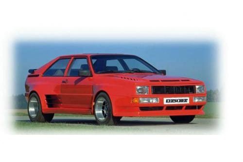 Kerscher Bonnet Sport-Quattro Look, fits Audi Coupé