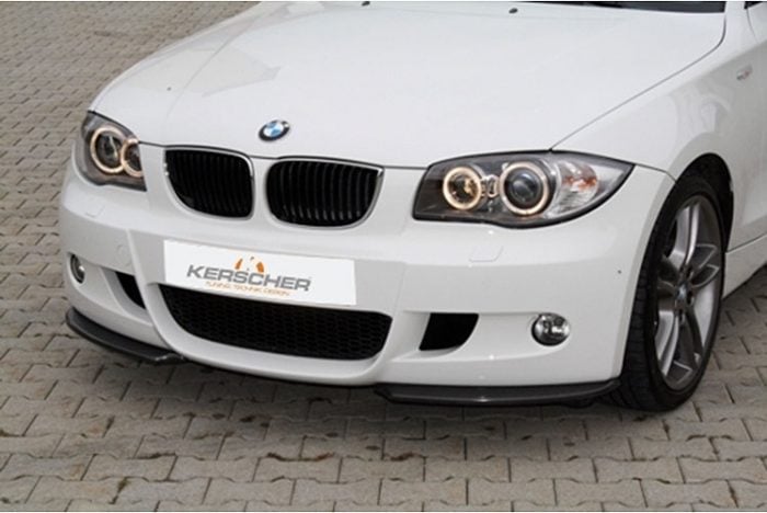 Kerscher Front Spoiler Splitter, fits BMW 1-Series E87/LCI/E81/M