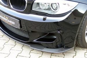 Kerscher Front Spoiler Splitter, fits BMW 1-Series E81-E88 1M Coupe