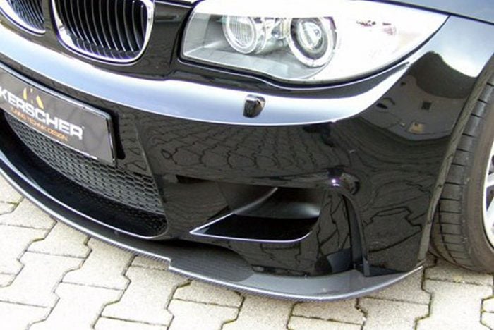 Kerscher Front Spoiler Splitter, fits BMW 1-Series E81-E88 1M Coupe