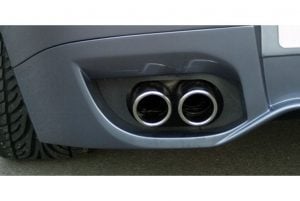 Kerscher Rear Bumper Insert KM1, fits BMW 1-Series E87