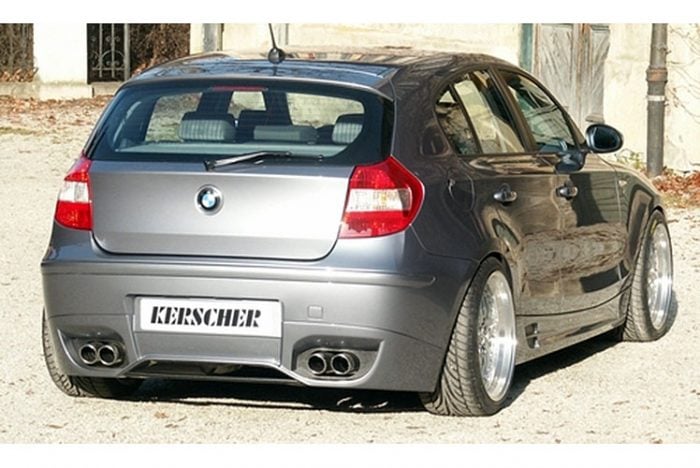Kerscher Rear Bumper Insert KM1, fits BMW 1-Series E87