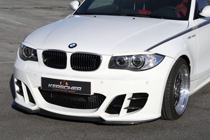 Kerscher Carbon-Styling for KM2 Front Bumpers, fits BMW 1-Series E81-E88