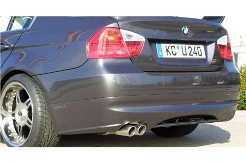 Kerscher Rear Bumper Extension Spirit with Carbon Insert, fits BMW 3-Series E90 08/08 (not 335i/d)