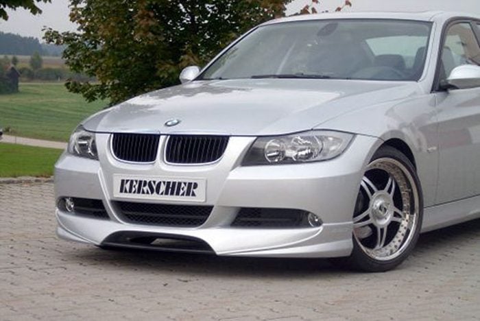 Kerscher Front Bumper Extension with Carbon, fits BMW 3-Series E90/E91