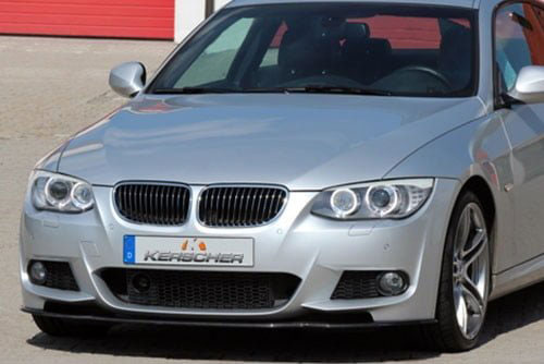 Kerscher Front Spoiler splitter Carbon for M-bumper, fits BMW 3-Series E92/E93 LCI