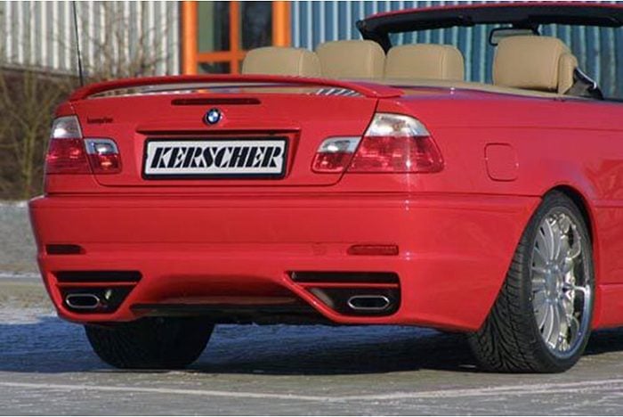 Kerscher Rear Bumper M-Line without PDC, fits BMW 3-Series E46