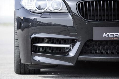 Kerscher Front Bumper Fins Fiberglass, fits BMW 5-Series F10/F11