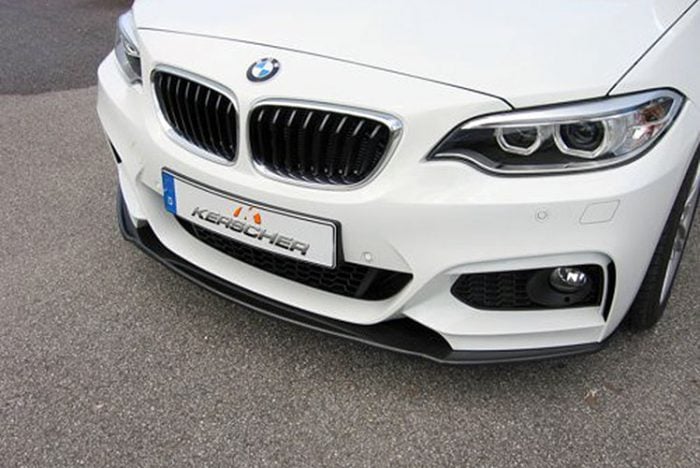 Kerscher Front Spoiler Splitter for M-Technik-Bumper, fits BMW 2-Series