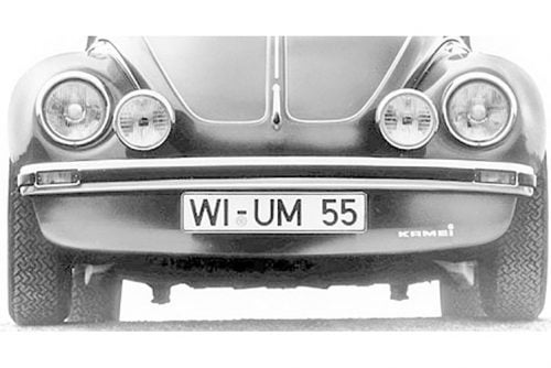 Kerscher Front Bumper, fits Volkswagen Beetle