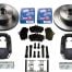 Kerscher Front Disc Brake Vented 4-Piston Porsche 100/4, fits Volkswagen Beetle