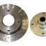 Kerscher Brake Disc Rear 130/4 2-piece, Grooved and Drilled, fits Volkswagen Beetle