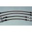 Kerscher Steel Flexible Brake Hoses for IRS, fits Volkswagen Beetle 1100/1200/1300/1500