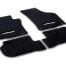Oettinger Floor Mats - Black/Silver, fits Volkswagen Golf Mk7