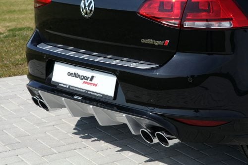 Oettinger Design Add-On Cover for Rear Skirt, fits Volkswagen Golf Mk7