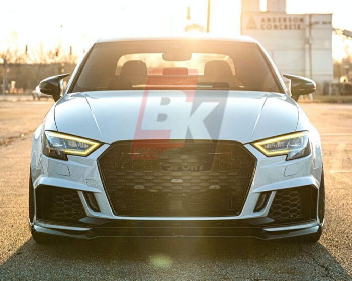 BKM Front Bumper with Front Lip, fits Audi A3/S3 8V5