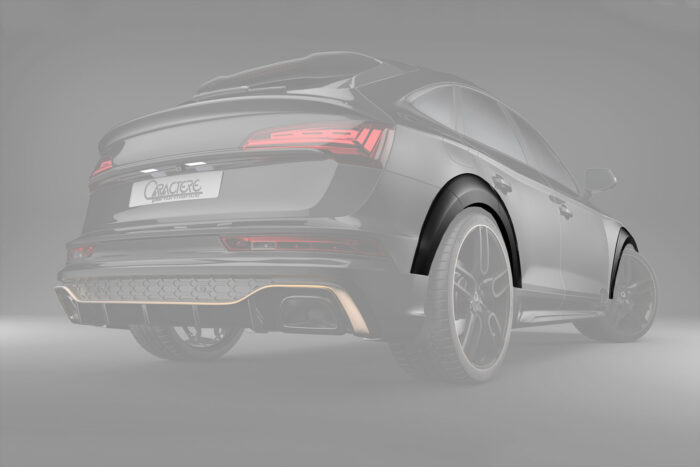 Caractere Wheel Arch Extensions, fits Audi Q5/SQ5 B9.5 Sportback